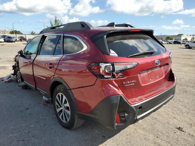 Photo 3 from auction – 2021 SUBARU OUTBACK PR with VIN 4S4BTAFCXM3212816