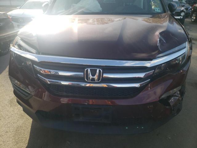 Photo 7 from auction – 2018 HONDA PILOT LX with VIN 5FNYF6H17JB035574