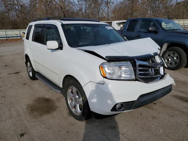 HONDA PILOT EXL 2014 with VIN 5FNYF4H50EB021528 - Photo from auction