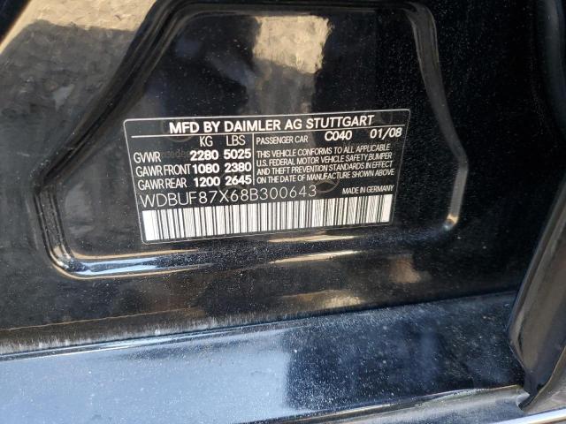 Photo 10 from auction – 2008 MERCEDES-BENZ E 350 4MAT with VIN WDBUF87X68B300643