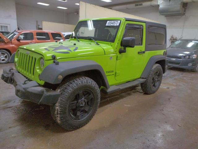 Photo 2 from auction – 2012 JEEP WRANGLER S with VIN 1C4AJWAG3CL253719