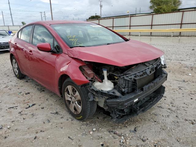 KIA FORTE LX 2016 with VIN KNAFK4A6XG5566045 - Photo from auction