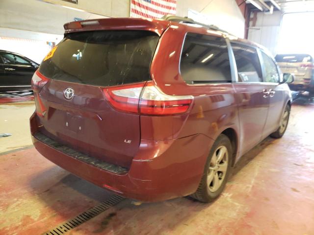 Photo 4 from auction – 2015 TOYOTA SIENNA LE with VIN 5TDKK3DC9FS576779