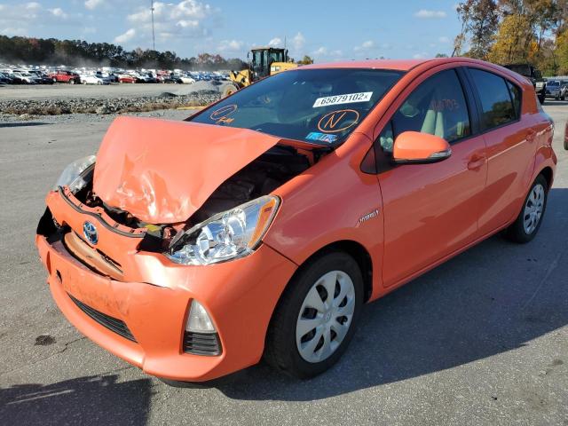 Photo 2 from auction – 2012 TOYOTA PRIUS C with VIN JTDKDTB31C1004157