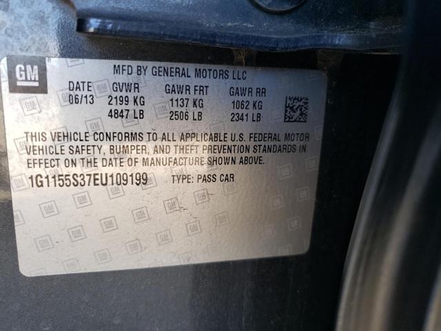 Photo 10 from auction – 2014 CHEVROLET IMPALA LTZ with VIN 1G1155S37EU109199