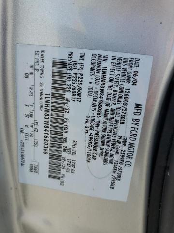 Photo 10 from auction – 2004 LINCOLN TOWN CAR U with VIN 1LNHM83W84Y680366
