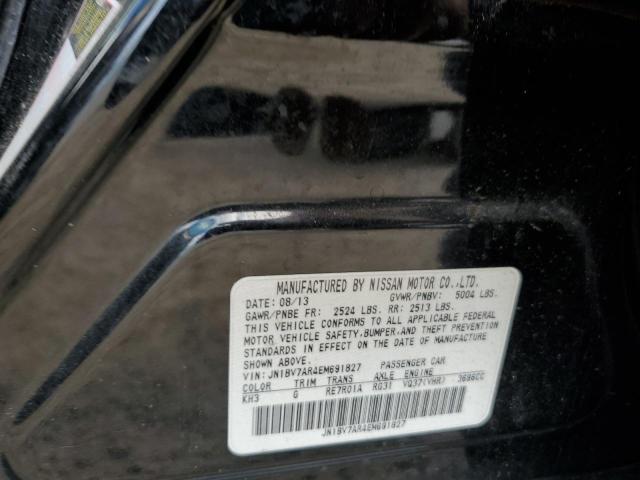 Photo 10 from auction – 2014 INFINITI Q50 BASE with VIN JN1BV7AR4EM691827