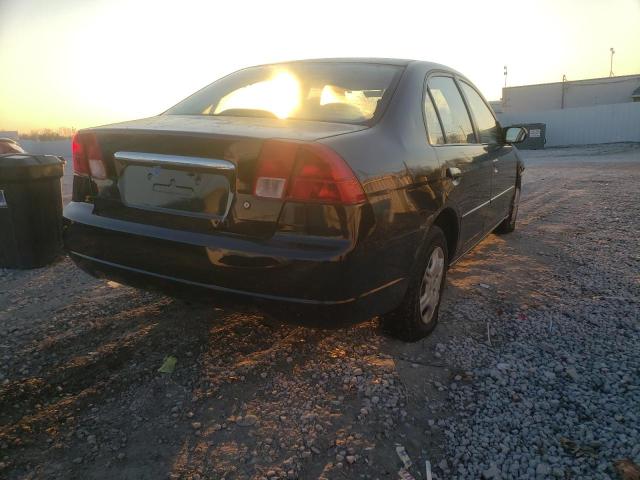 Photo 4 from auction – 2001 HONDA CIVIC DX with VIN 2HGES16281H582930