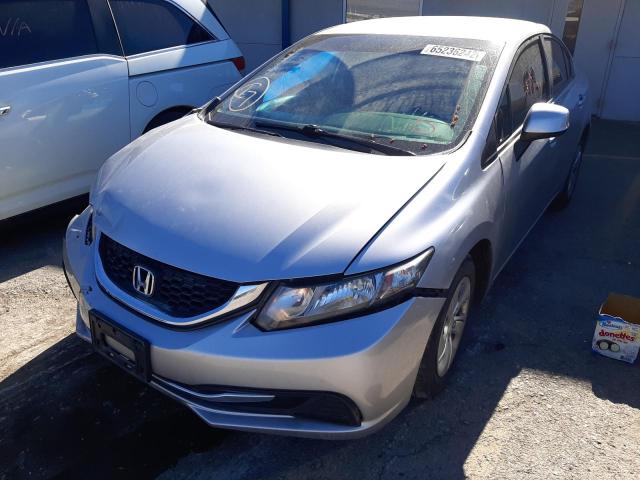 Photo 2 from auction – 2013 HONDA CIVIC LX with VIN 19XFB2F55DE043880