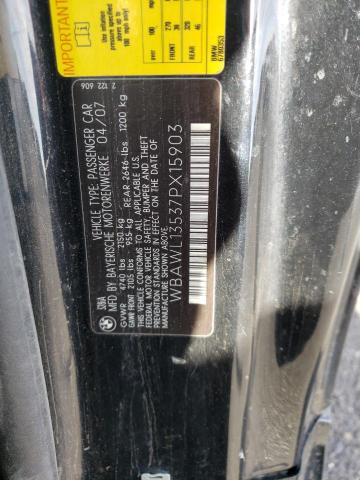 Photo 10 from auction – 2007 BMW 328 I with VIN WBAWL13537PX15903
