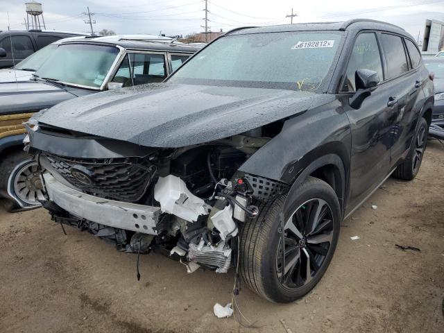 Photo 2 from auction – 2022 TOYOTA HIGHLANDER with VIN 5TDJZRBH8NS178213