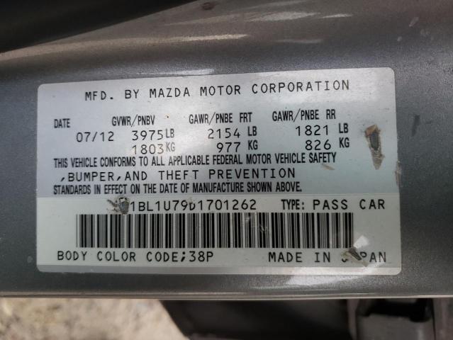 Photo 10 from auction – 2013 MAZDA 3 I with VIN JM1BL1U79D1701262