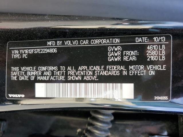 Photo 10 from auction – 2014 VOLVO S60 T5 with VIN YV1612FS7E2294806