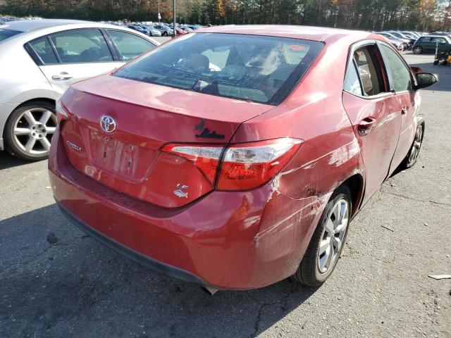 Photo 4 from auction – 2014 TOYOTA COROLLA L with VIN 5YFBURHE5EP054649