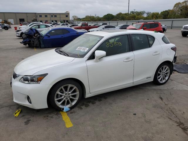 LEXUS CT 200 2012 with VIN JTHKD5BH2C2110438 - Photo from auction
