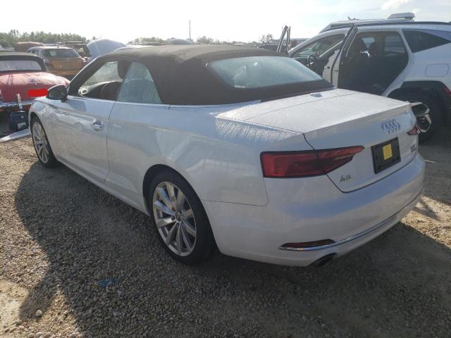 Photo 3 from auction – 2018 AUDI A5 PREMIUM with VIN WAUWNGF52JN001059