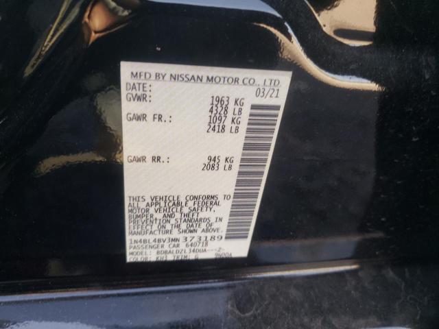 Photo 10 from auction – 2021 NISSAN ALTIMA S with VIN 1N4BL4BV3MN373189