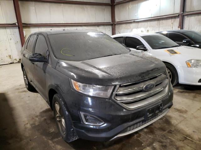 FORD EDGE SEL 2017 with VIN 2FMPK4J83HBC14796 - Photo from auction