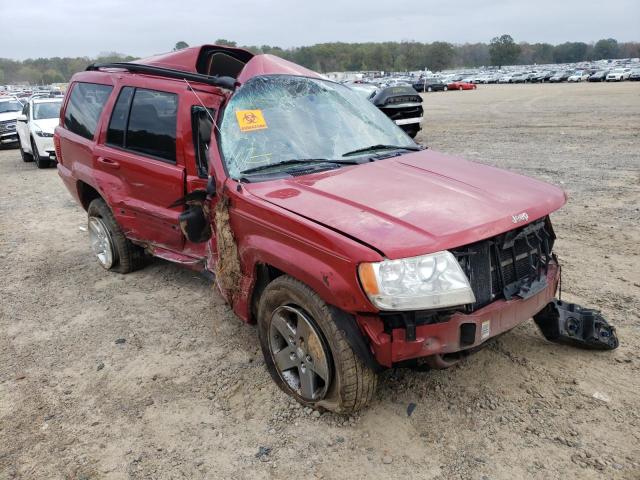JEEP GRAND CHER 2002 with VIN 1J4GW58N02C185026 - Photo from auction