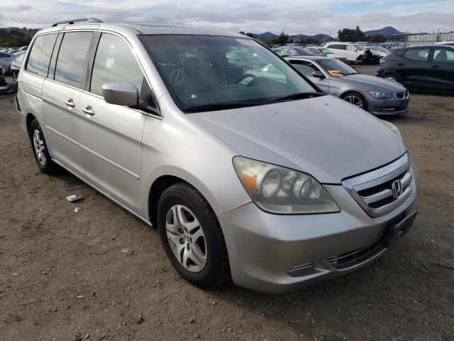 HONDA ODYSSEY EX 2006 with VIN 5FNRL38706B026156 - Photo from auction