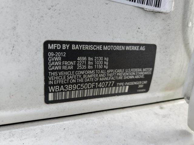 Photo 10 from auction – 2013 BMW 335 XI with VIN WBA3B9C50DF140777