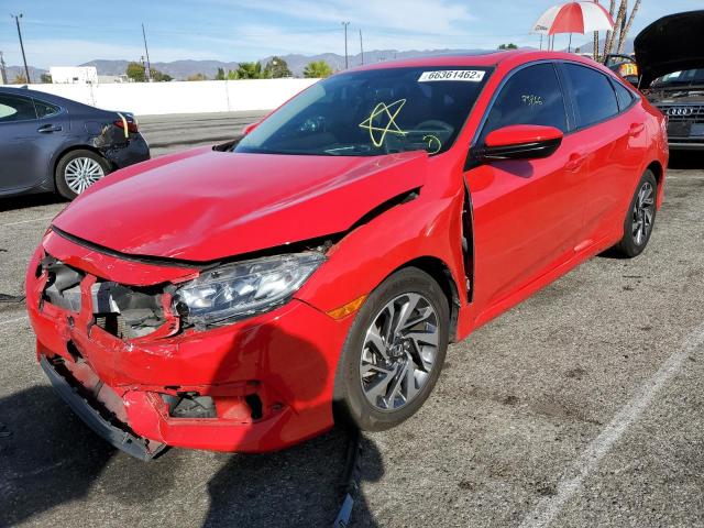 Photo 2 from auction – 2018 HONDA CIVIC EX with VIN 2HGFC2F74JH516376