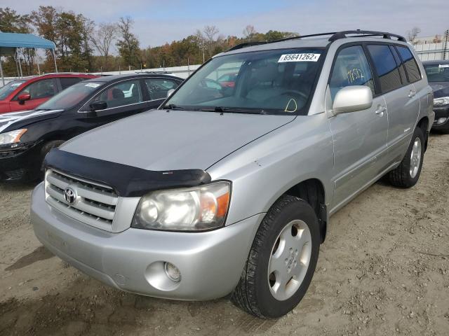 Photo 2 from auction – 2007 TOYOTA HIGHLANDER with VIN JTEEP21A970219887