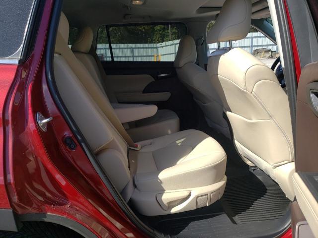 Photo 6 from auction – 2020 TOYOTA HIGHLANDER with VIN 5TDGZRAH0LS028993