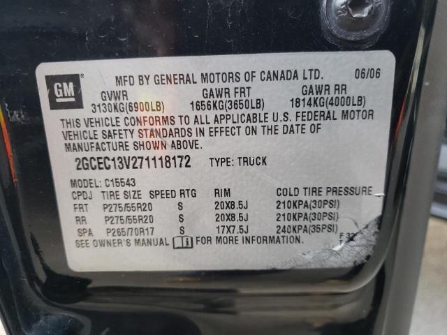 Photo 10 from auction – 2007 CHEVROLET SILVERADO with VIN 2GCEC13V271118172