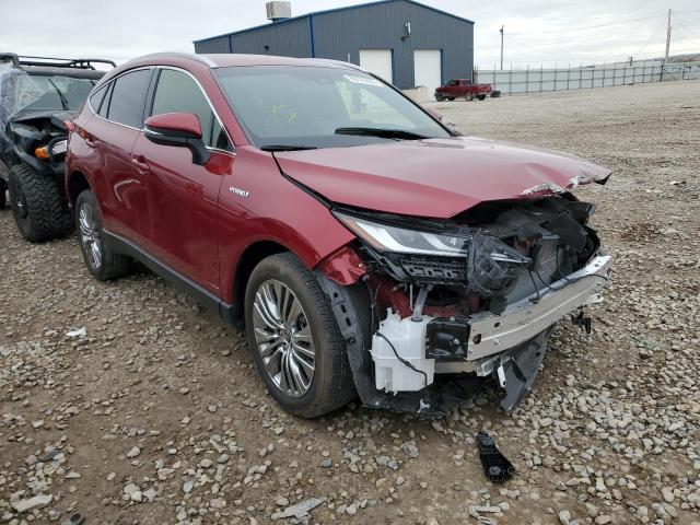 TOYOTA VENZA 2021 with VIN JTEAAAAH3MJ080613 - Photo from auction