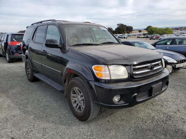 TOYOTA SEQUOIA LI 2003 with VIN 5TDBT48A63S143928 - Photo from auction