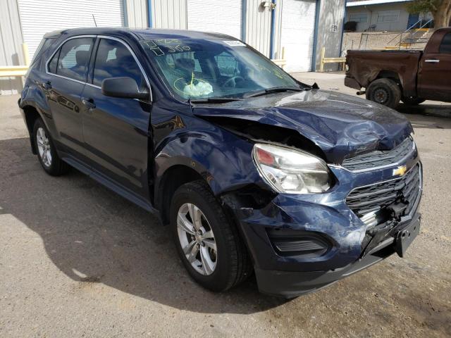 CHEVROLET EQUINOX LS 2016 with VIN 2GNALBEK6G6118953 - Photo from auction
