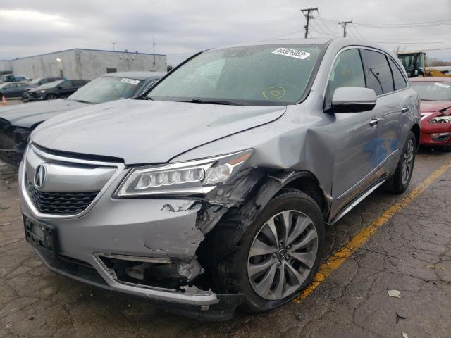 Photo 2 from auction – 2016 ACURA MDX TECHNO with VIN 5FRYD3H4XGB009007