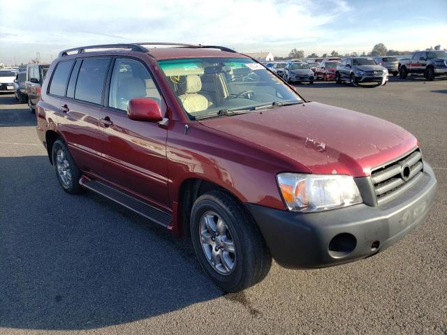 TOYOTA HIGHLANDER 2005 with VIN JTEDP21A550064117 - Photo from auction