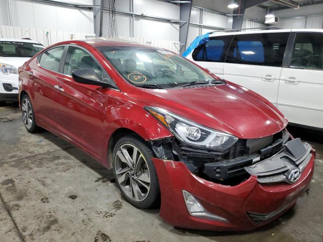 Photo 1 from auction – 2014 HYUNDAI ELANTRA SE with VIN 5NPDH4AEXEH458554