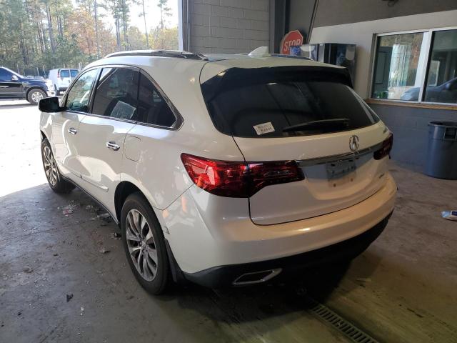 Photo 3 from auction – 2014 ACURA MDX TECHNO with VIN 5FRYD4H45EB013243