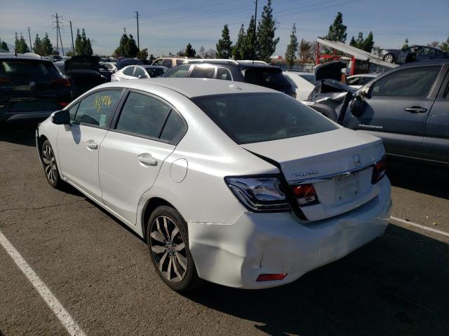 Photo 3 from auction – 2015 HONDA CIVIC EXL with VIN 19XFB2F91FE241944
