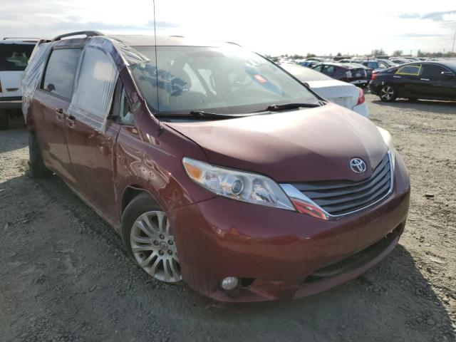 TOYOTA SIENNA XLE 2013 with VIN 5TDYK3DC7DS352532 - Photo from auction