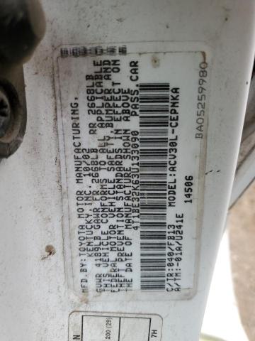 Photo 10 from auction – 2003 TOYOTA CAMRY LE with VIN 4T1BE32K63U133090
