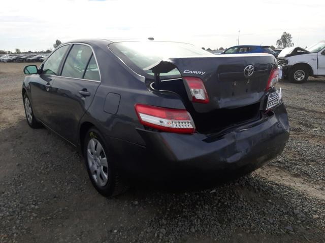 Photo 3 from auction – 2011 TOYOTA CAMRY BASE with VIN 4T1BF3EK4BU616097