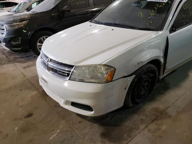 Photo 9 from auction – 2011 DODGE AVENGER EX with VIN 1B3BD4FB6BN572615