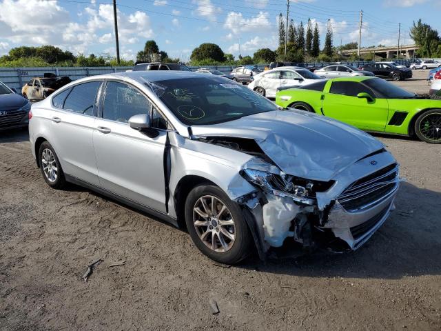 FORD FUSION S 2016 with VIN 1FA6P0G71G5103472 - Photo from auction