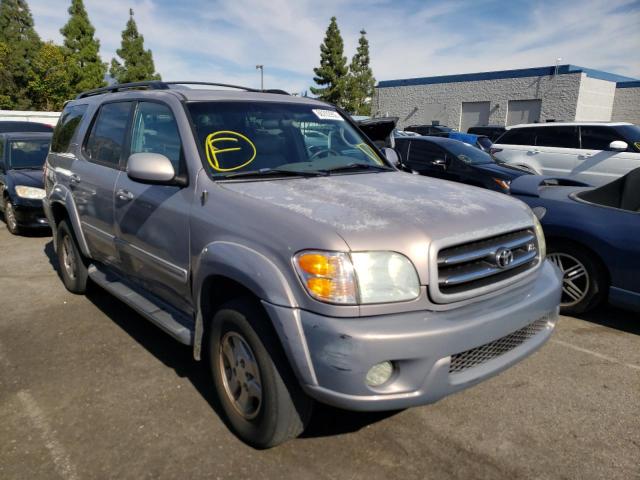TOYOTA SEQUOIA LI 2002 with VIN 5TDZT38A22S127698 - Photo from auction