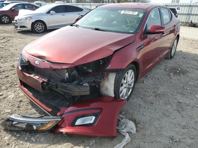 Photo 2 from auction – 2015 KIA OPTIMA LX with VIN 5XXGM4A77FG430041