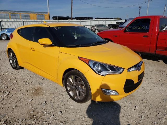 HYUNDAI VELOSTER 2017 with VIN KMHTC6AD4HU310418 - Photo from auction
