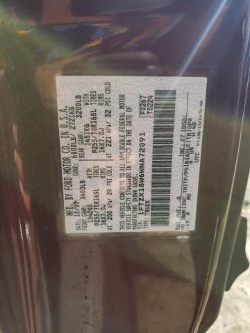 Photo 10 from auction – 1998 FORD F150 with VIN 1FTZX18W6WNA72091