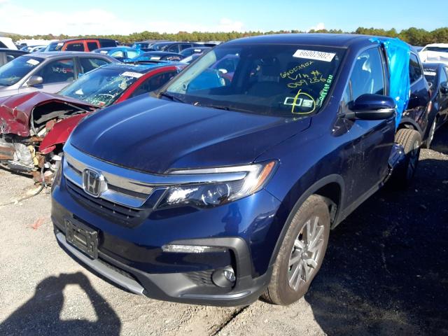 Photo 2 from auction – 2022 HONDA PILOT EXL with VIN 5FNYF6H53NB009286