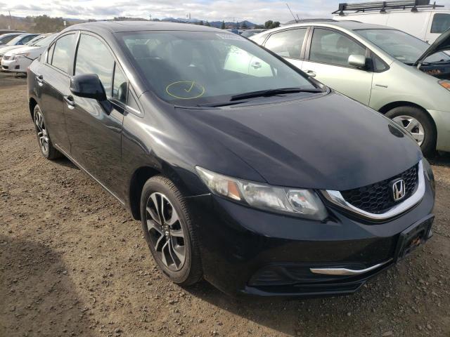 HONDA CIVIC EX 2013 with VIN 19XFB2F87DE224733 - Photo from auction
