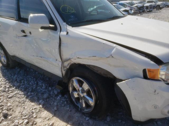 Photo 9 from auction – 2012 FORD ESCAPE LIM with VIN 1FMCU0EG7CKA20175