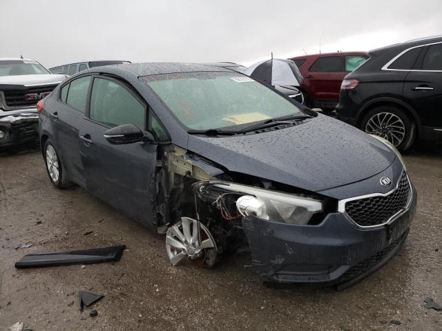 KIA FORTE LX 2014 with VIN KNAFX4A6XE5192289 - Photo from auction
